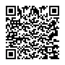 Codice QR per il numero di telefono +2693374325