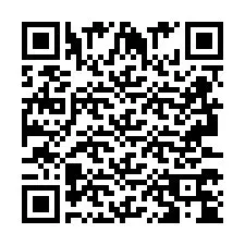 Código QR para número de teléfono +2693374416