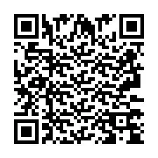 Codice QR per il numero di telefono +2693374424