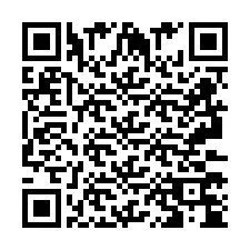 QR код за телефонен номер +2693374434