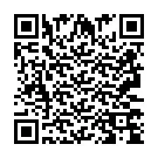 QR код за телефонен номер +2693374439