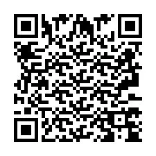 QR-code voor telefoonnummer +2693374440