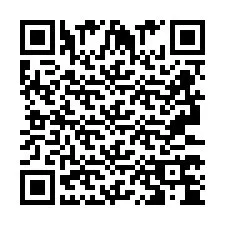 QR Code pour le numéro de téléphone +2693374443