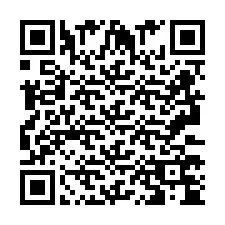 QR код за телефонен номер +2693374461