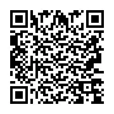 Código QR para número de teléfono +2693374497