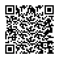 Código QR para número de telefone +2693374499