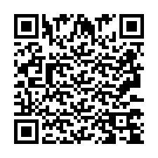 Código QR para número de teléfono +2693374511