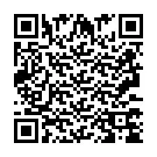 Código QR para número de teléfono +2693374611