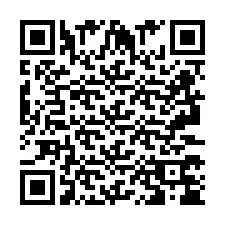 QR-code voor telefoonnummer +2693374618