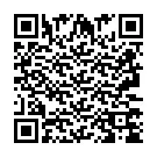 Código QR para número de telefone +2693374628