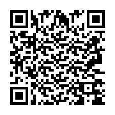 QR Code pour le numéro de téléphone +2693374629