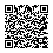 Codice QR per il numero di telefono +2693375608