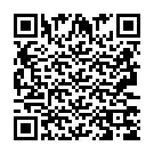 QR код за телефонен номер +2693375629