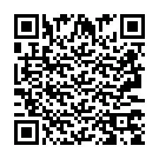 QR-code voor telefoonnummer +2693375808