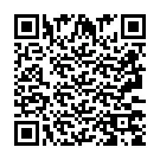 QR-code voor telefoonnummer +2693375830