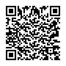 QR-code voor telefoonnummer +2693375898