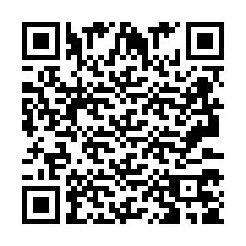 Codice QR per il numero di telefono +2693375901