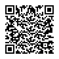 QR-koodi puhelinnumerolle +2693375908