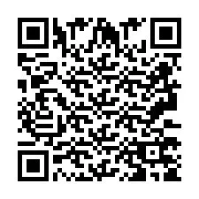 QR-code voor telefoonnummer +2693375961