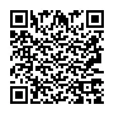 QR-code voor telefoonnummer +2693375989