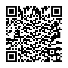 Codice QR per il numero di telefono +2693376001