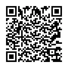 Codice QR per il numero di telefono +2693376301