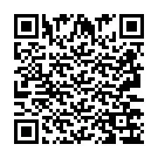 QR Code pour le numéro de téléphone +2693376378