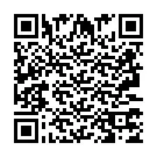 QR-code voor telefoonnummer +2693377408