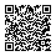 Código QR para número de telefone +2693377445