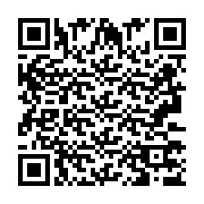 Codice QR per il numero di telefono +2693377625