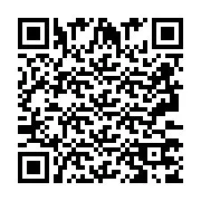 Código QR para número de telefone +2693377820