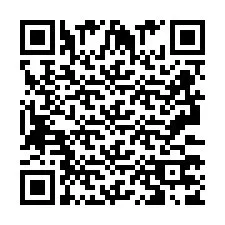 QR код за телефонен номер +2693377821