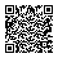 QR код за телефонен номер +2693377825