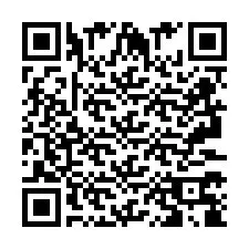 Codice QR per il numero di telefono +2693378808