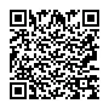 QR-code voor telefoonnummer +2693379445