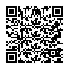 QR-koodi puhelinnumerolle +2693380016