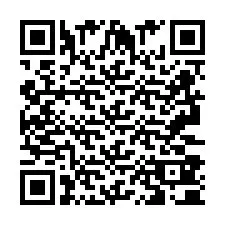 QR-code voor telefoonnummer +2693380039