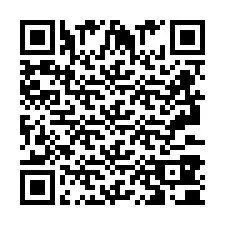 Kod QR dla numeru telefonu +2693380080