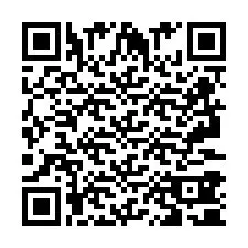 Código QR para número de telefone +2693380108