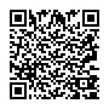 Kode QR untuk nomor Telepon +2693380120