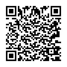 Código QR para número de teléfono +2693380160