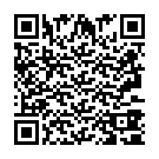 Código QR para número de teléfono +2693380180