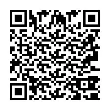 QR-code voor telefoonnummer +2693380186