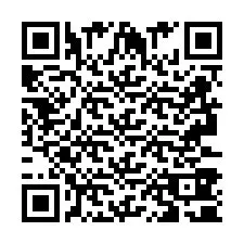 QR-code voor telefoonnummer +2693380196