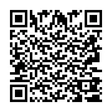 QR-code voor telefoonnummer +2693380328