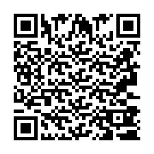 QR-code voor telefoonnummer +2693380333