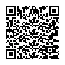 QR-code voor telefoonnummer +2693380337