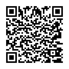 QR-code voor telefoonnummer +2693380338