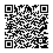 QR-code voor telefoonnummer +2693380361