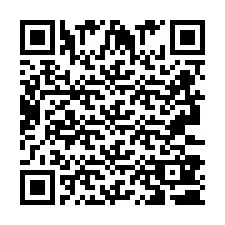 QR-code voor telefoonnummer +2693380363